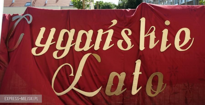 Cygański tabor w Środzie Ślaskiej