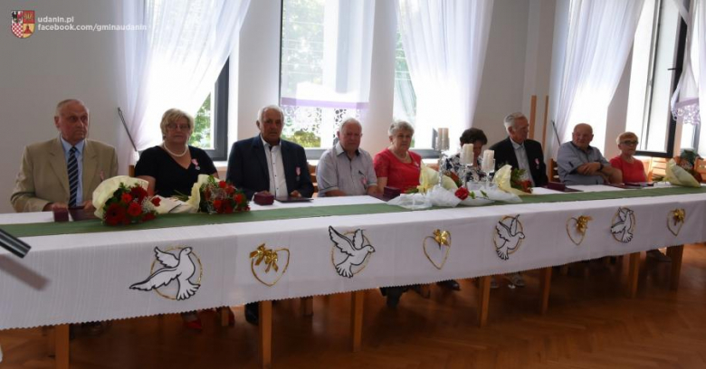 Złote gody Mieszkańców gminy Udanin