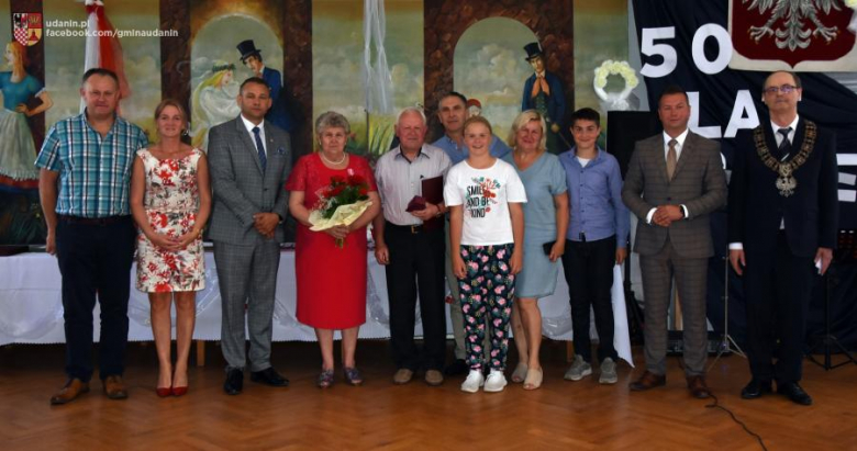 Złote gody Mieszkańców gminy Udanin