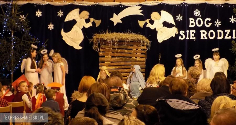 Jasełka w wykonaniu uczniów szkoły podstawowej