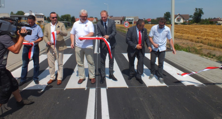 Remont drogi w Krępicach