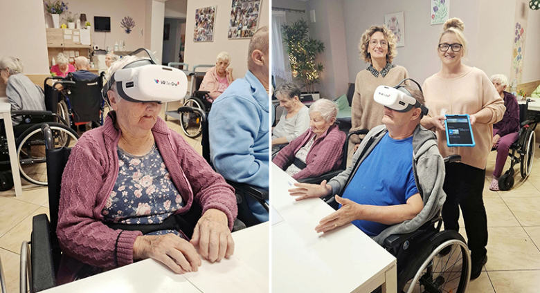 Wirtualne podróże seniorów z Rakoszyc. Technologia VR w służbie wspomnień i relaksu