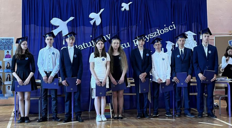 Zakończenie roku szkolnego w Szkole Podstawowej w  Mieczkowie