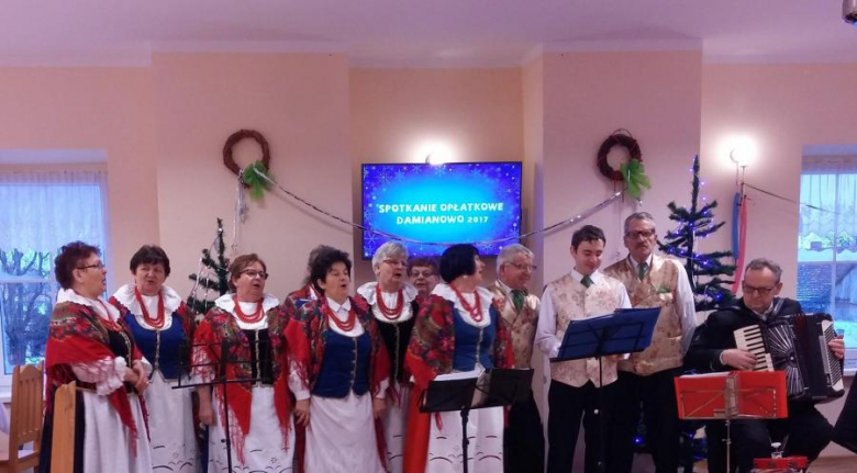 Spotkanie opłatkowe w Damianowie
