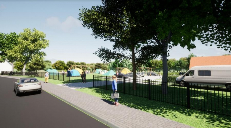 Pole namiotowe przy Sienkiewicza? Wójt pyta o opinię