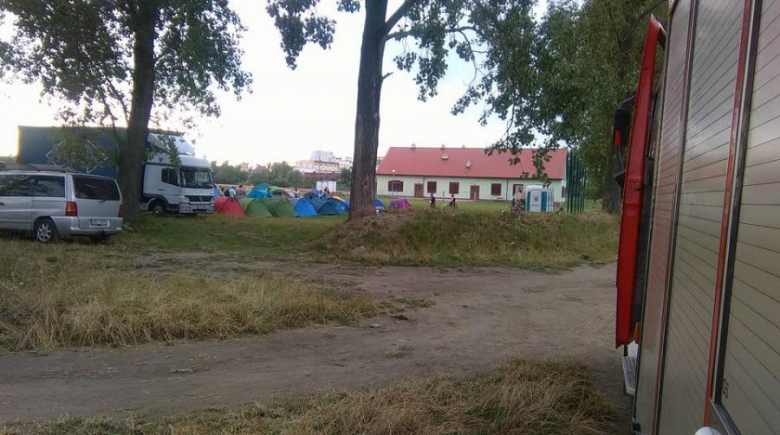 Pielgrzymi w Ujeździe Górnym