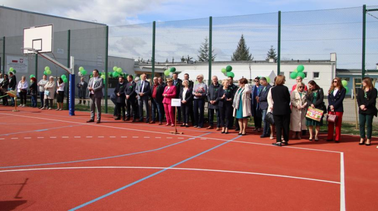 Otwarcie nowego boiska w Ujeździe Górnym