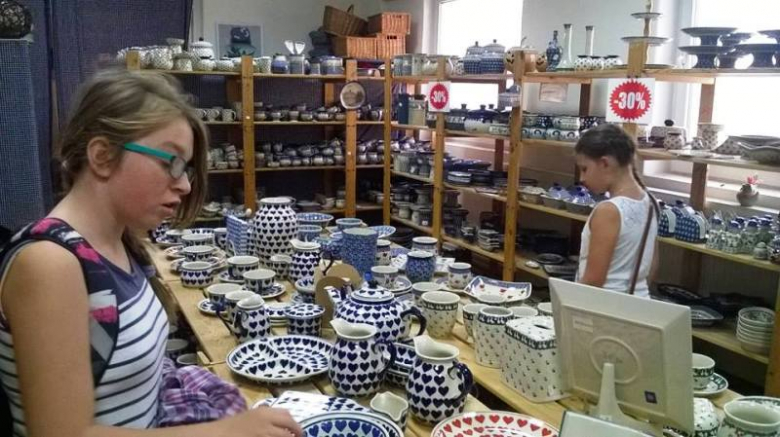 Wycieczka do fabryki ceramiki w Bolesławcu