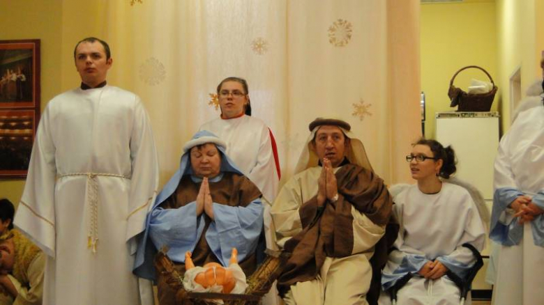 Spotkanie opłatkowe w Domu Kultury w Środzie Śląskiej