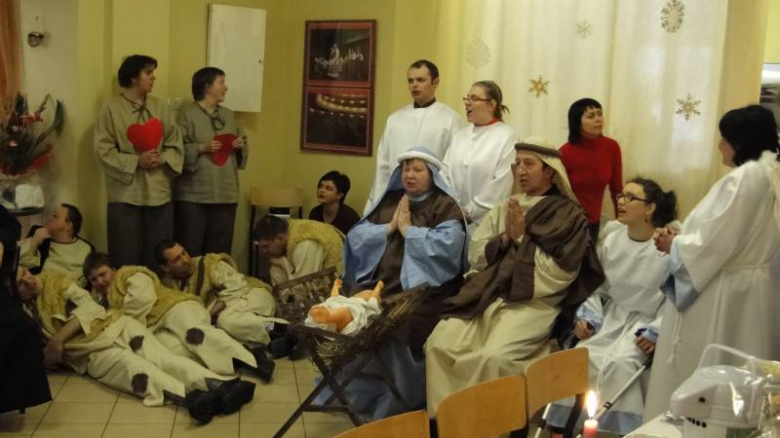 Spotkanie opłatkowe w Domu Kultury w Środzie Śląskiej