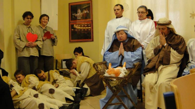 Spotkanie opłatkowe w Domu Kultury w Środzie Śląskiej