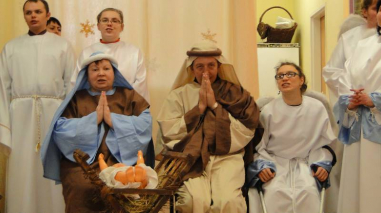 Spotkanie opłatkowe w Domu Kultury w Środzie Śląskiej