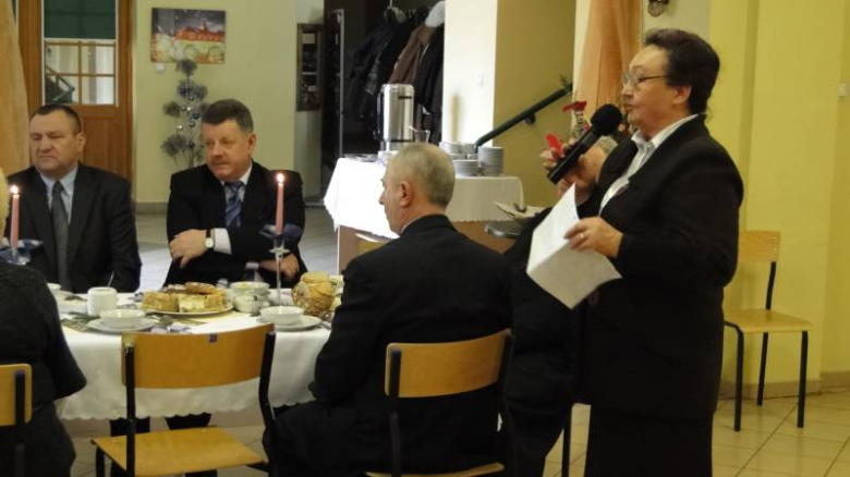 Spotkanie opłatkowe w Domu Kultury w Środzie Śląskiej