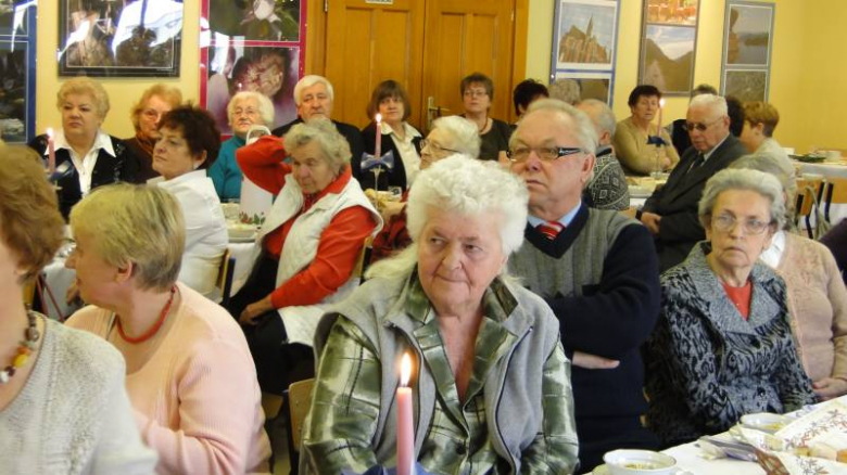 Spotkanie opłatkowe w Domu Kultury w Środzie Śląskiej