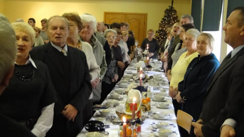 Spotkanie opłatkowe w Domu Kultury w Środzie Śląskiej