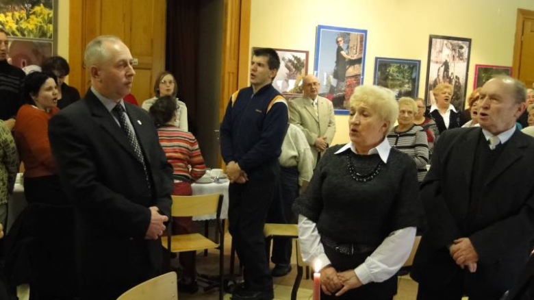 Spotkanie opłatkowe w Domu Kultury w Środzie Śląskiej