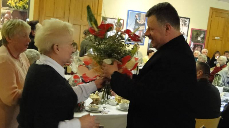 Spotkanie opłatkowe w Domu Kultury w Środzie Śląskiej