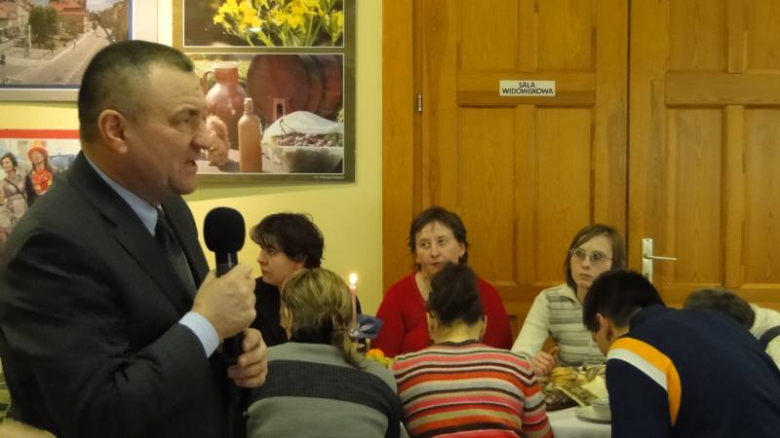 Spotkanie opłatkowe w Domu Kultury w Środzie Śląskiej