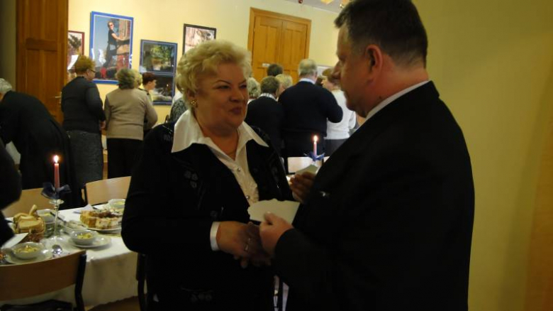 Spotkanie opłatkowe w Domu Kultury w Środzie Śląskiej