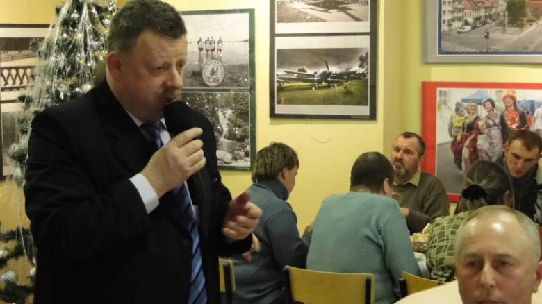 Spotkanie opłatkowe w Domu Kultury w Środzie Śląskiej