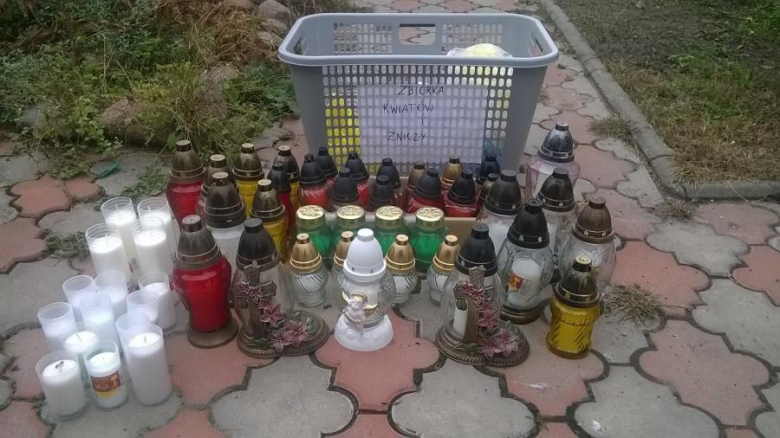 Zebrane znicze zostały zapalone 1 listopada na grobach