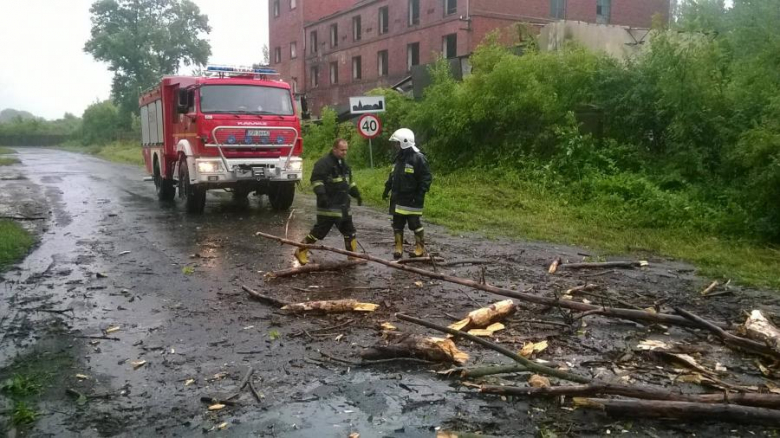 Interwencje strażaków