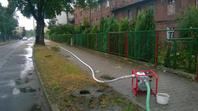 Interwencje strażaków