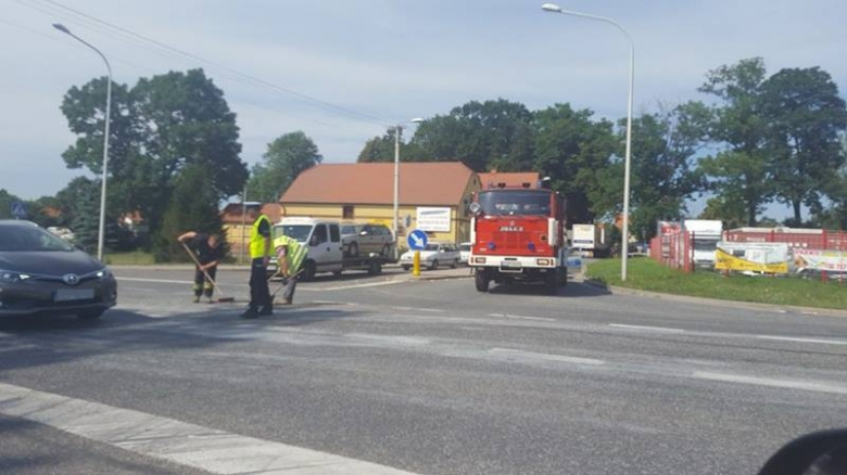 Kolizja na skrzyżowaniu