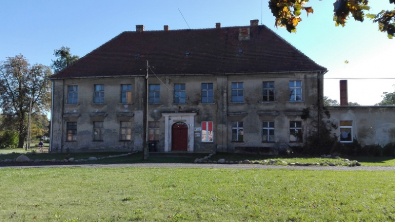 Widok pałacu od strony północnej