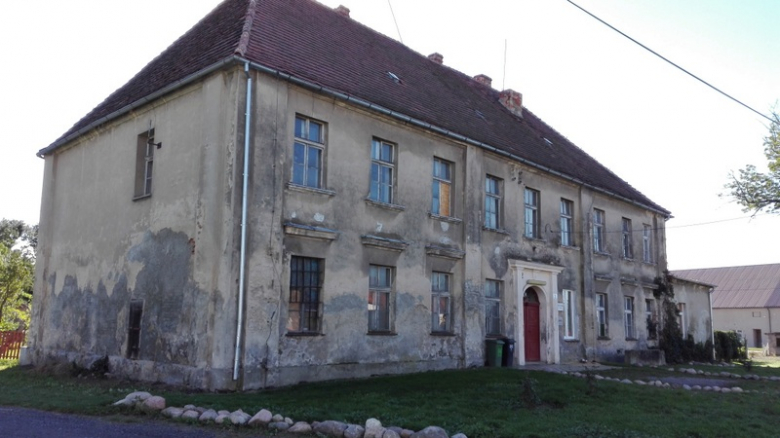 Widok pałacu od strony północno-wschodniej