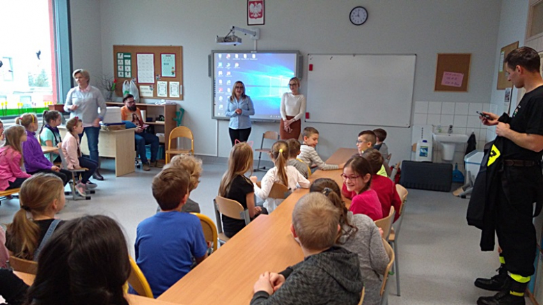 Spotkanie z uczniami w Lutyni