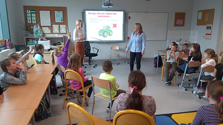 Spotkanie z uczniami w Lutyni