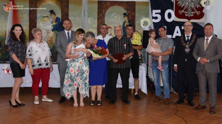 Złote gody Mieszkańców gminy Udanin