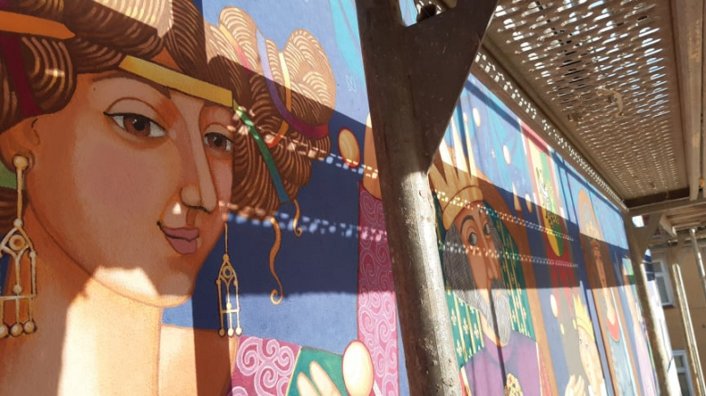 Za kilkanaście dni nowy średzki mural będzie gotowy