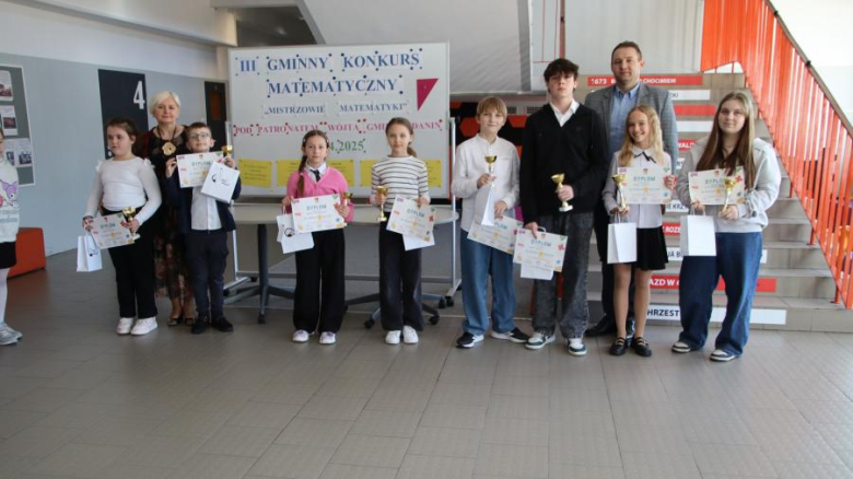 Wyniki konkursu matematycznego