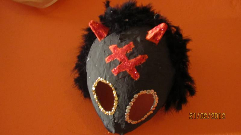 Pokonkursowa wystawa masek karnawałowych    