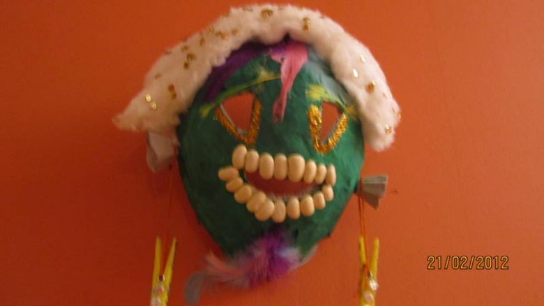 Pokonkursowa wystawa masek karnawałowych    