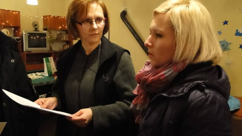 w oczekiwaniu na darczyńców - Chomiąża 2010