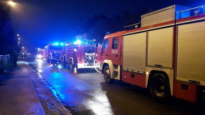 Pożar ugaszono około godziny 22