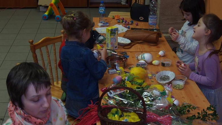 Przygotowania do jarmarku