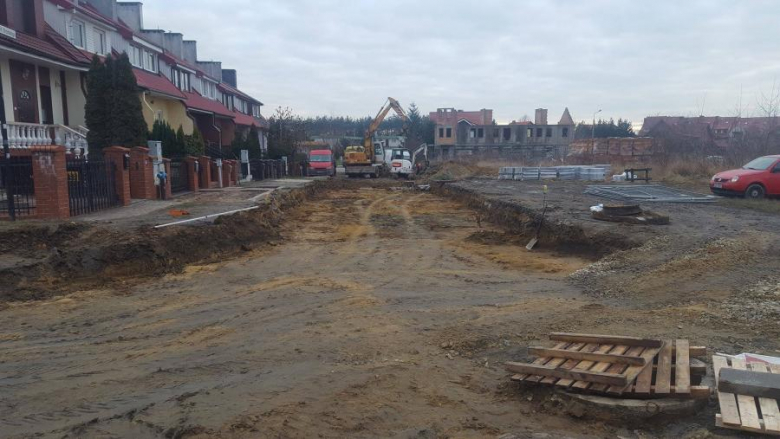 Trwa pierwszy etap budowy ulic Probusa i Brodatego w Środzie Śląskiej