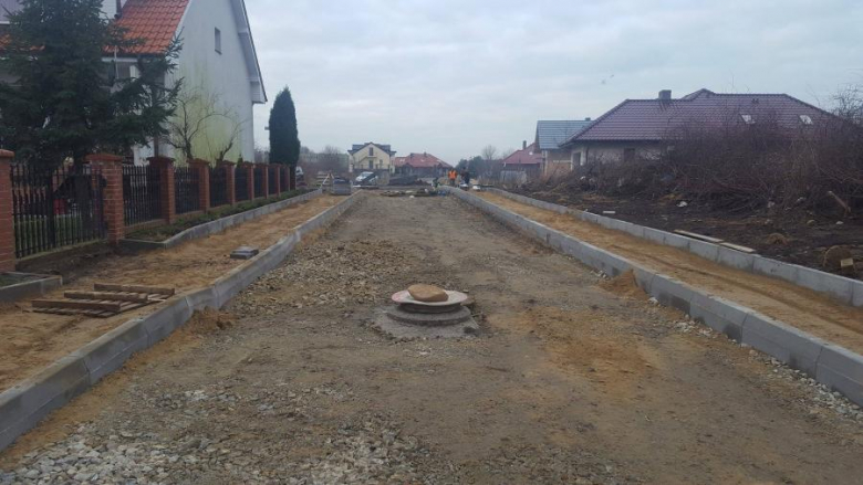 Trwa pierwszy etap budowy ulic Probusa i Brodatego w Środzie Śląskiej