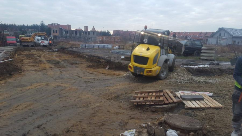 Trwa pierwszy etap budowy ulic Probusa i Brodatego w Środzie Śląskiej