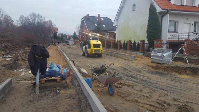 Trwa pierwszy etap budowy ulic Probusa i Brodatego w Środzie Śląskiej