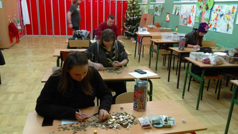 Harcerze na 25. Finale WOŚP