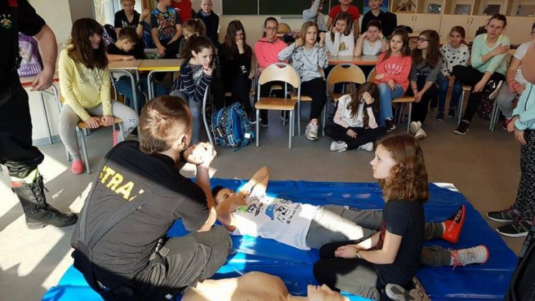 Zajęcia z przedszkolakami