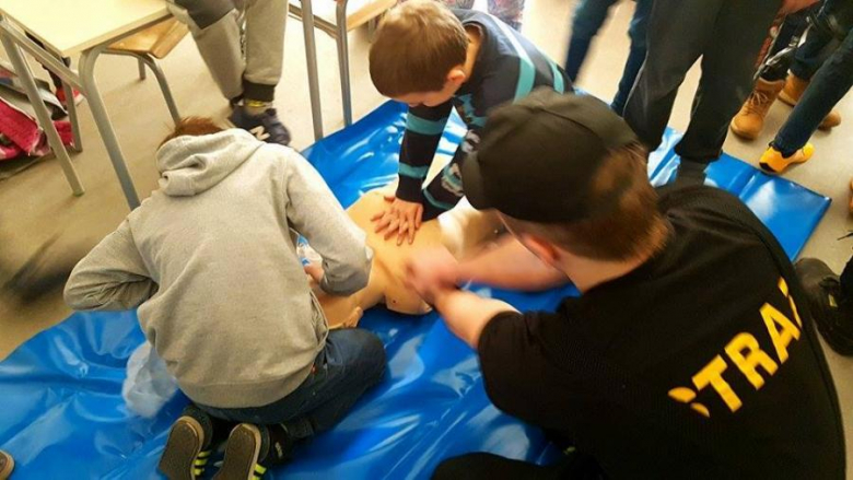 Zajęcia z przedszkolakami