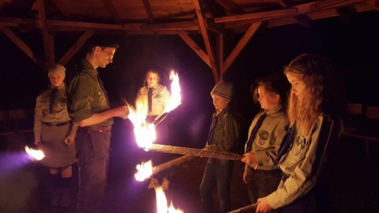 Biwak historyczny w Miękini