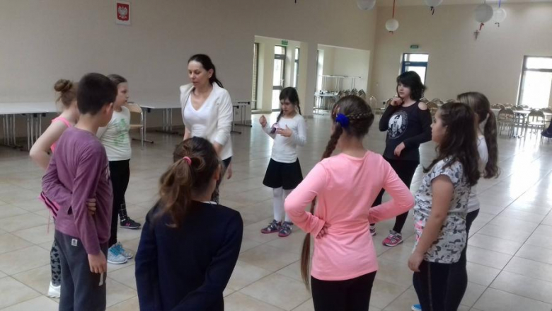 Zajęcia taneczne w Szczepanowie