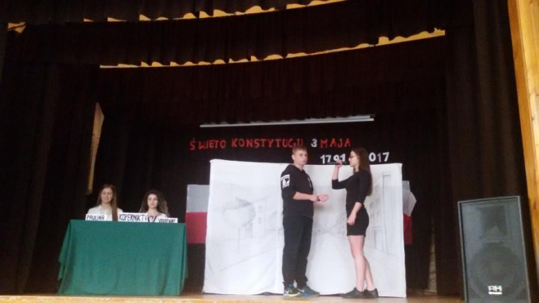 Apel w średzkim ogólniaku